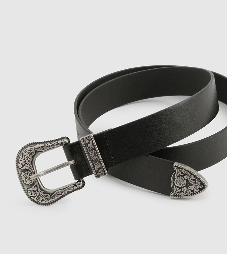 Western Buckle Belt