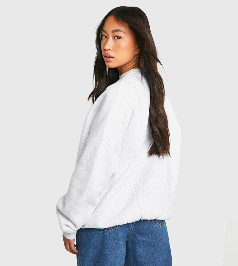 Nyc Print Applique Sweatshirt
