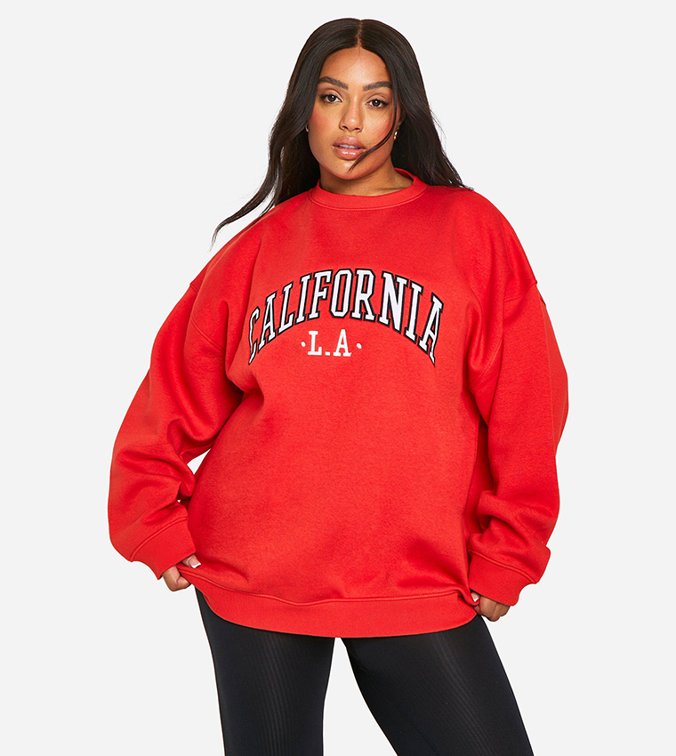 California oversized sweatshirt best sale