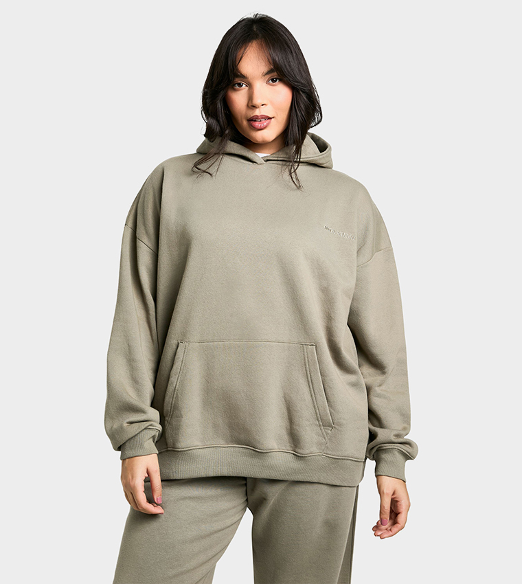 Boohoo curve hoodies sale