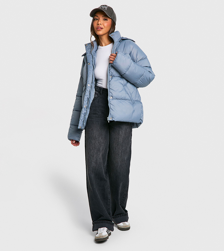Belted Puffer Jacket