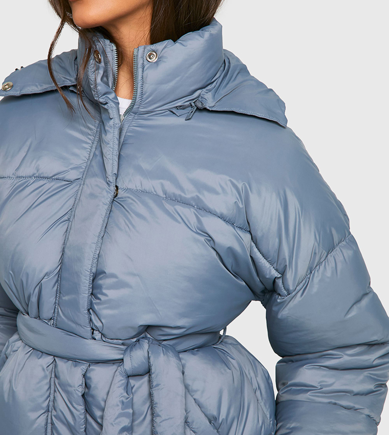 Belted Puffer Jacket