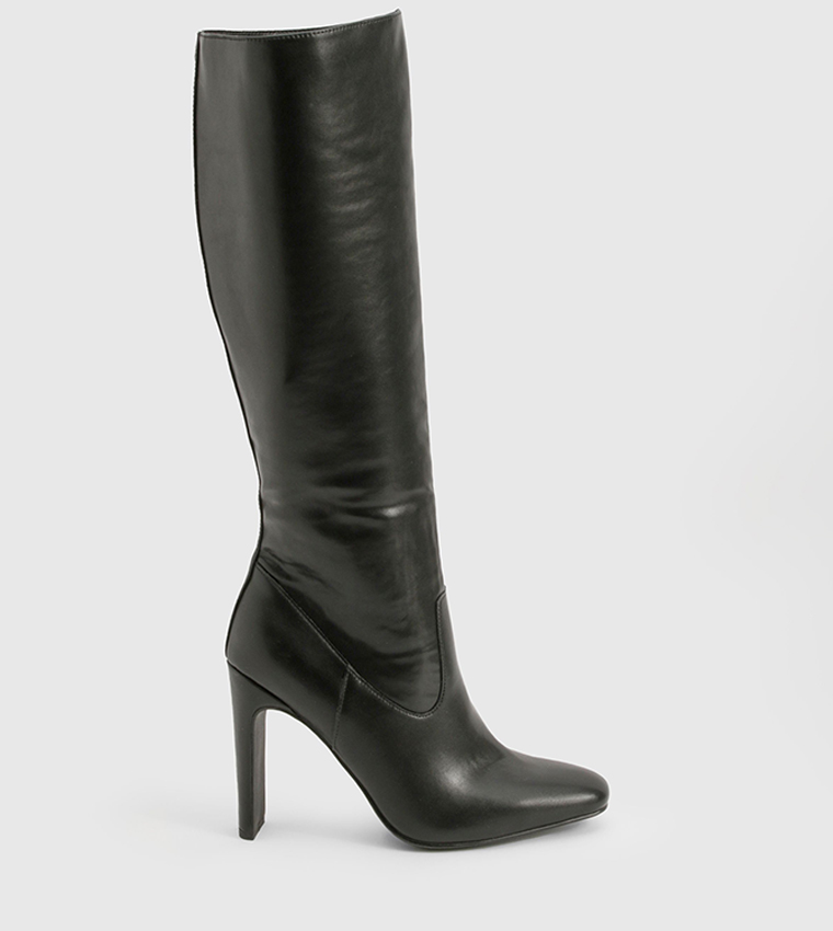 Pointed Toe Knee High Boots