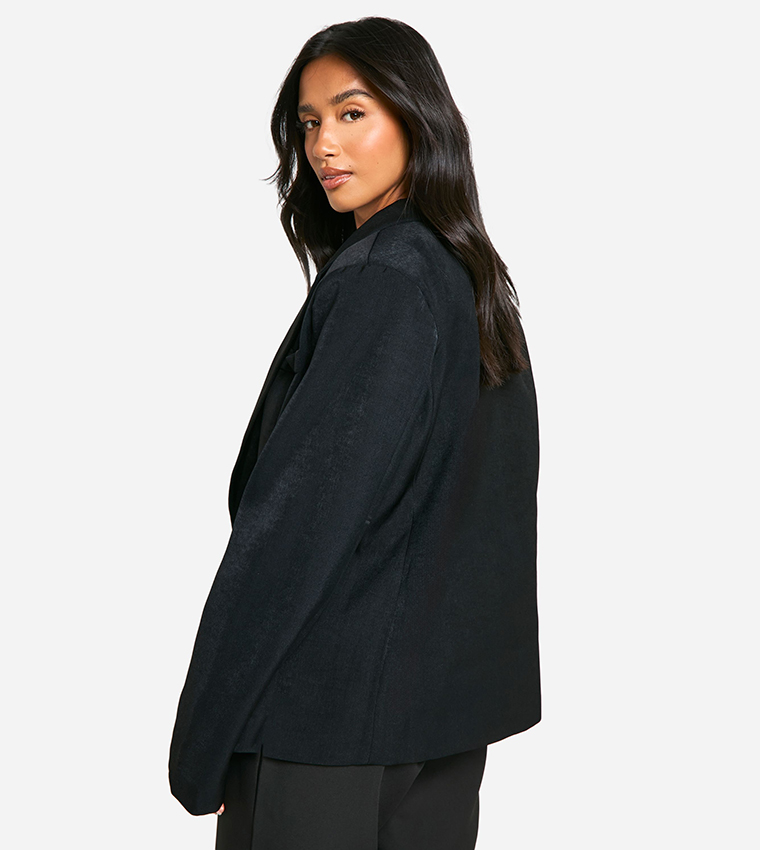 Petite Double Breasted Blazer