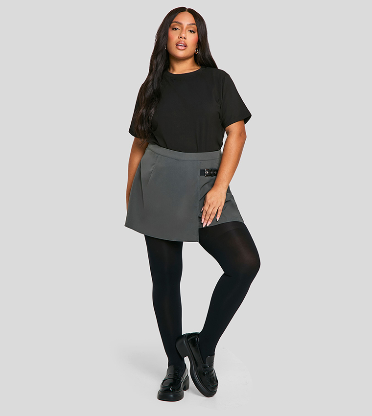 Buy Boohoo Curve 200 Denier Stockings In Black 6thStreet Oman