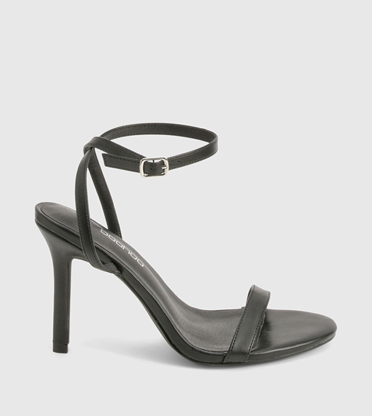 Ankle Strap Stiletto Heel Sandals