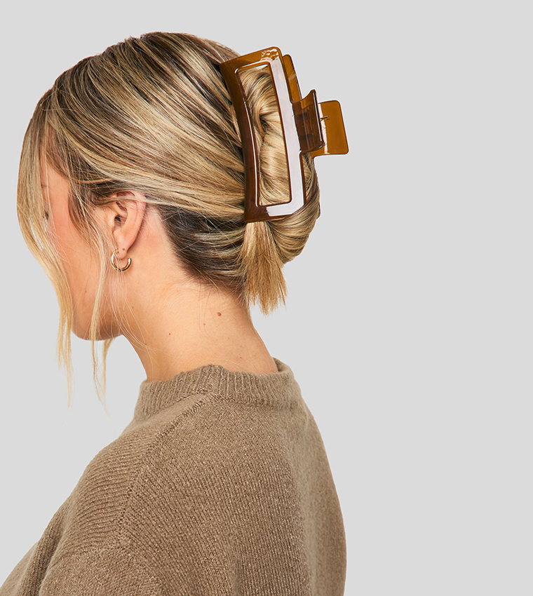 Large Square Hair Claw Clip