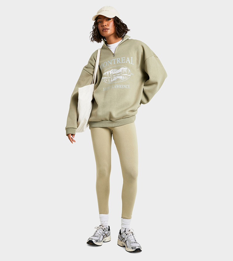 Tall Montreal Printed Sweatsuit Set
