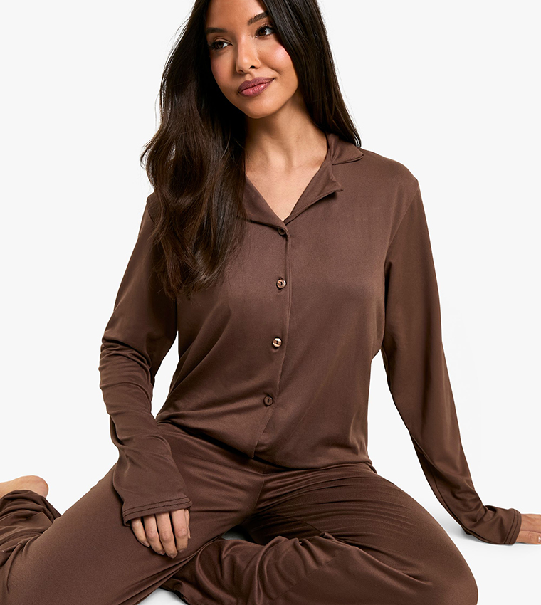 Soft Touch Long Sleeves Pyjama Set