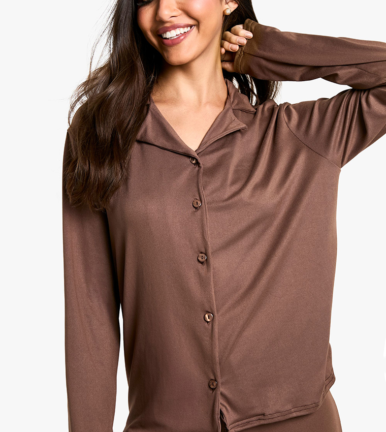 Soft Touch Long Sleeves Pyjama Set