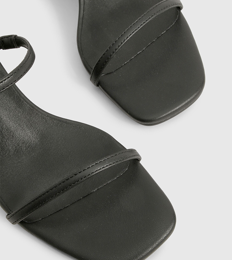 2 Part Strap Wedge Sandals