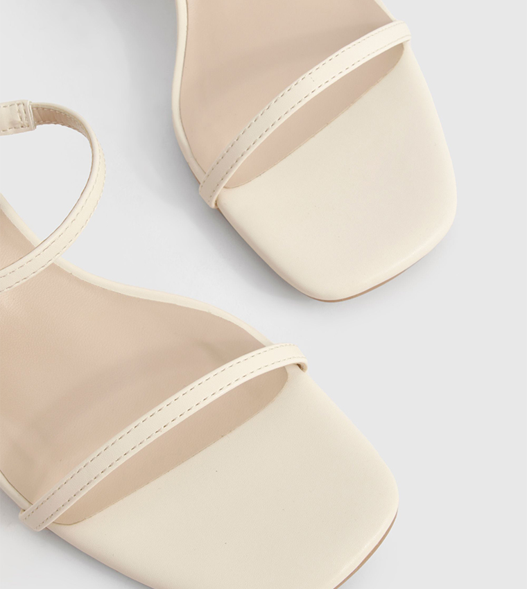 2 Part Strap Wedge Sandals