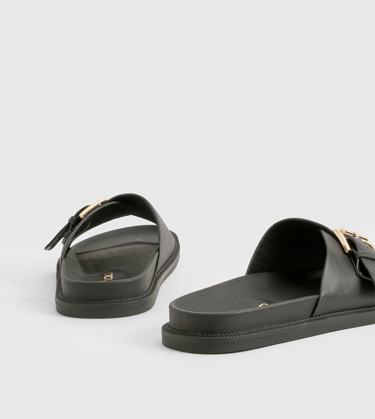 صندل فلات بحزام بإبزيم