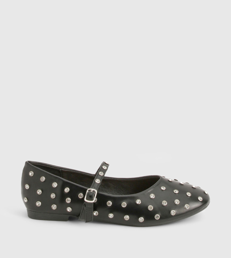Embellished Mary Jane Shoes