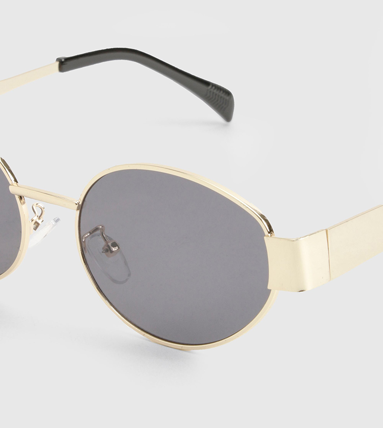 Oval Shape Retro Sunglasses