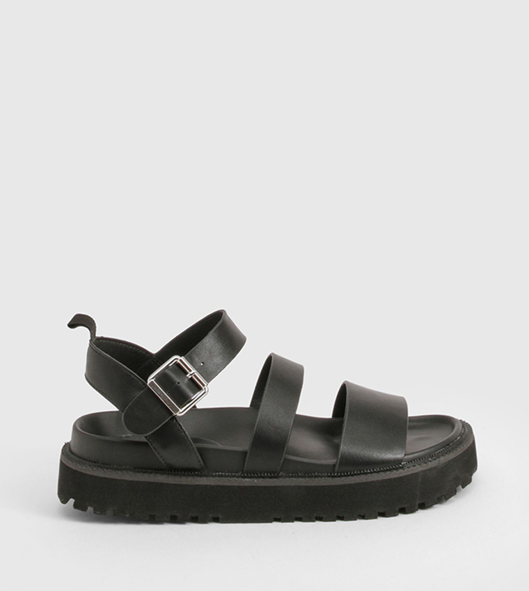 Double Strap Sporty Dad Flatform Sandals