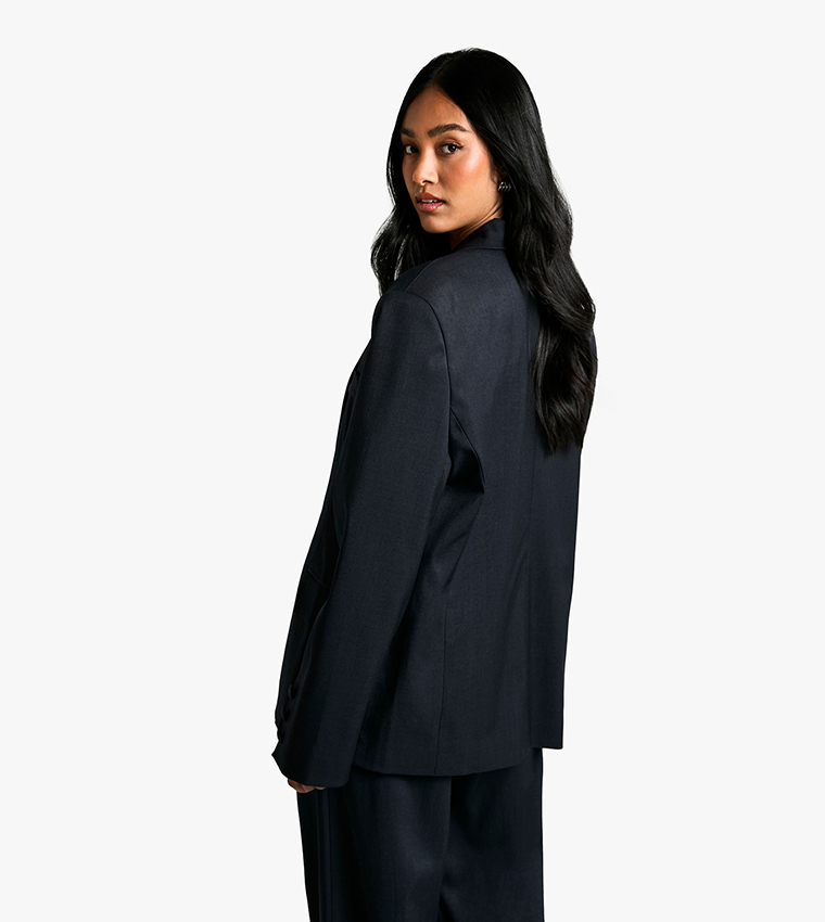 Tailored Oversized Slouchy Blazer