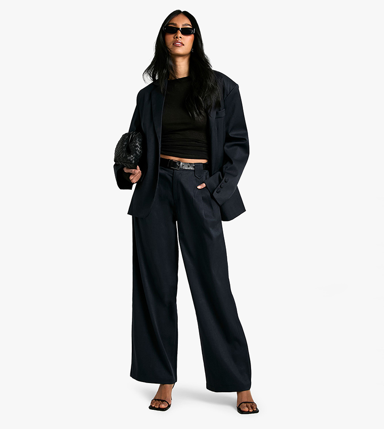 Tailored Oversized Slouchy Blazer