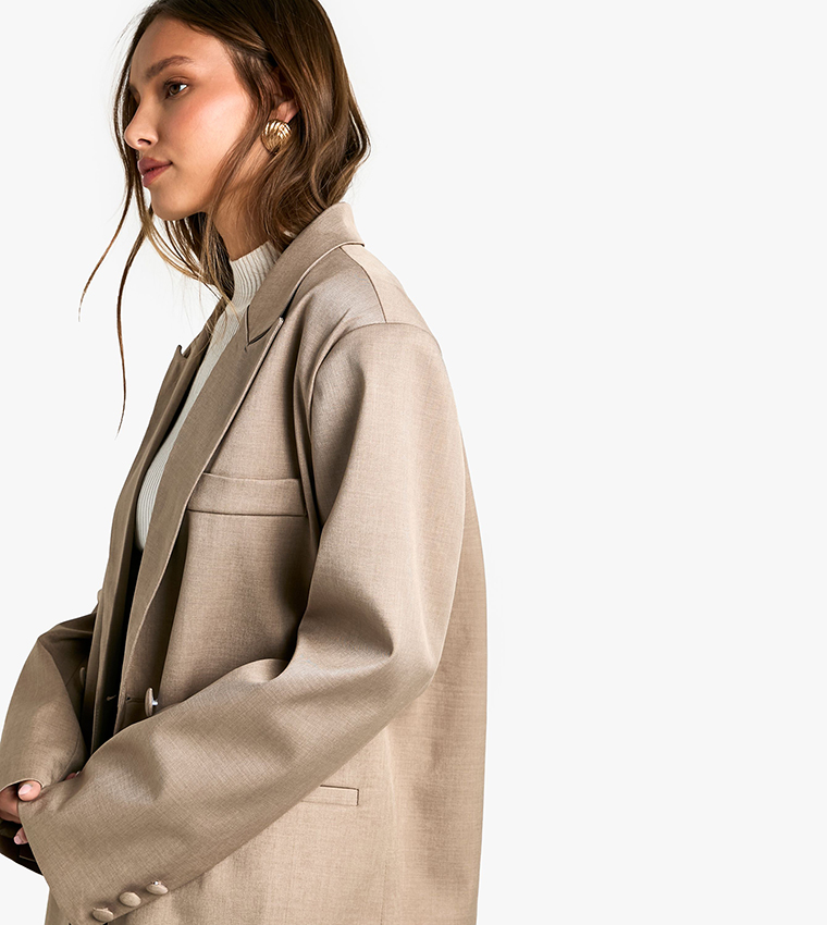 Tailored Double Breasted Blazer