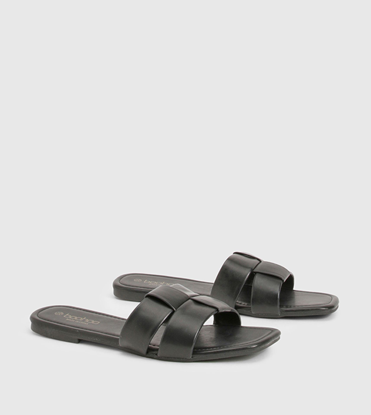 Open Toe Slide Sandals