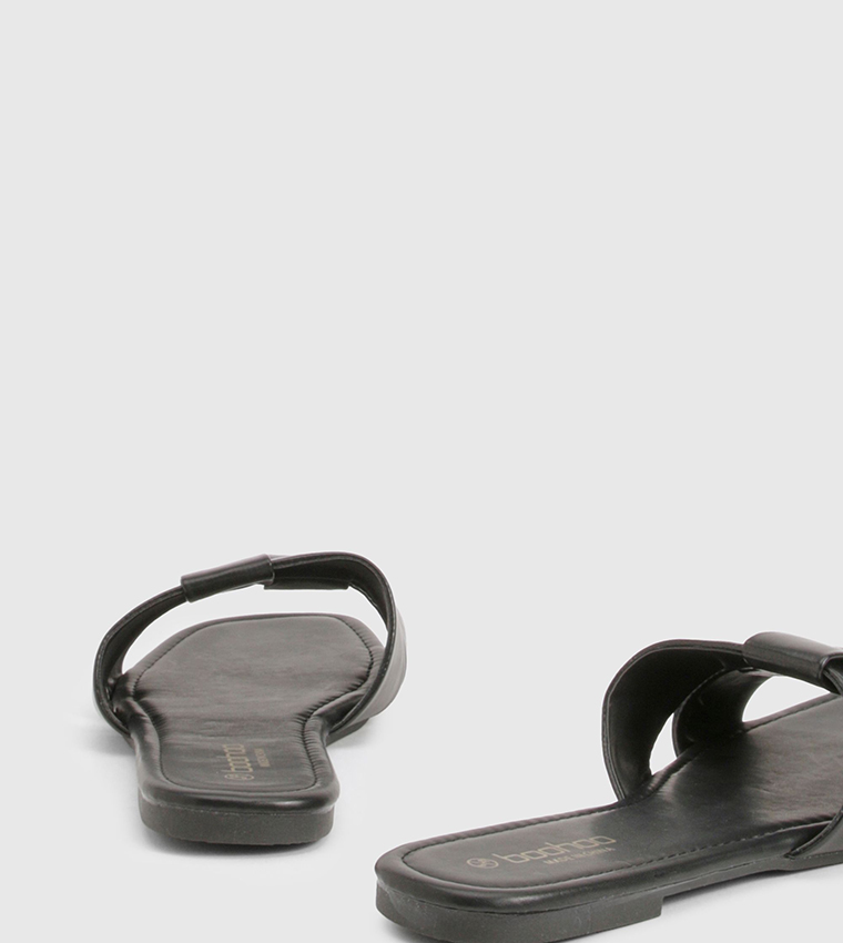 Open Toe Slide Sandals
