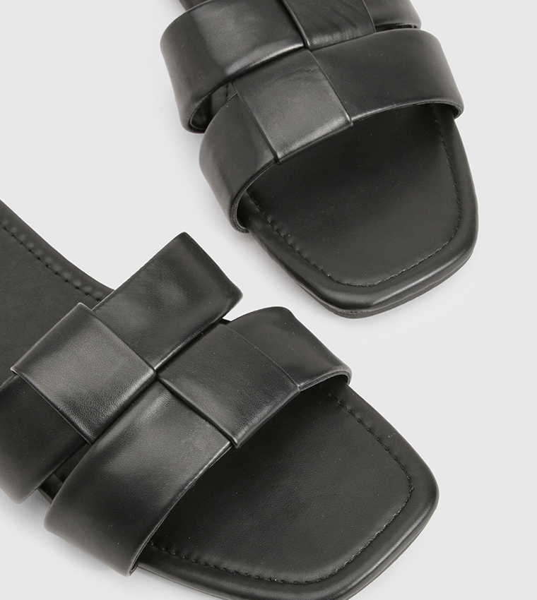 Open Toe Slide Sandals