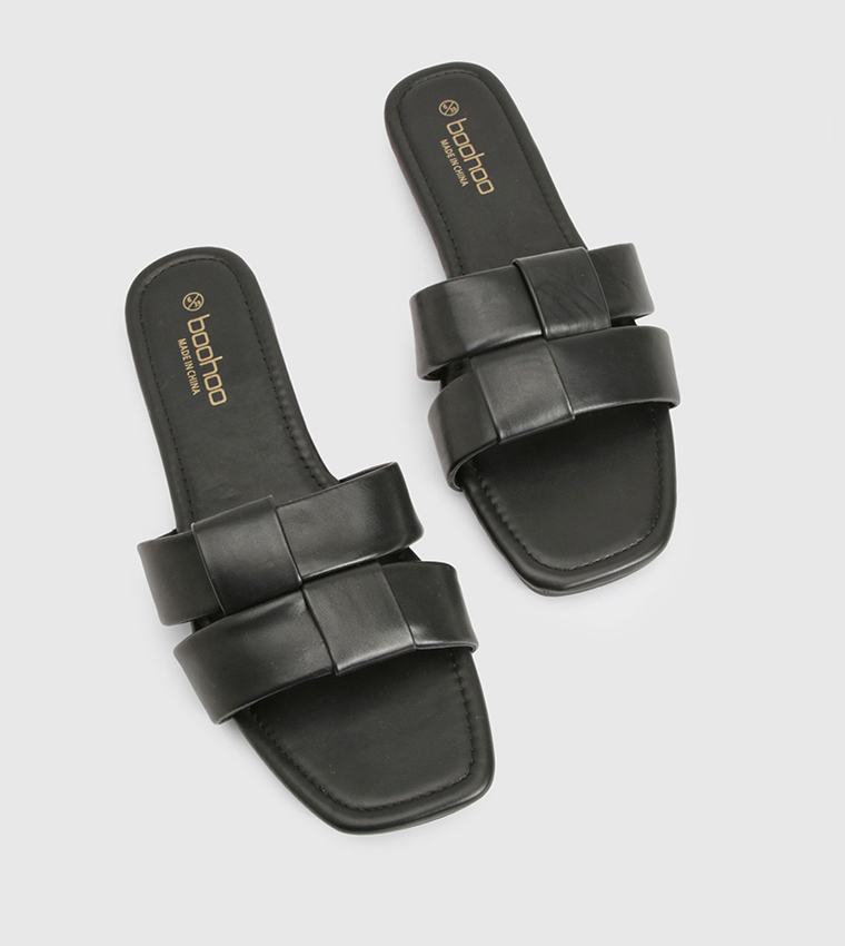 Open Toe Slide Sandals