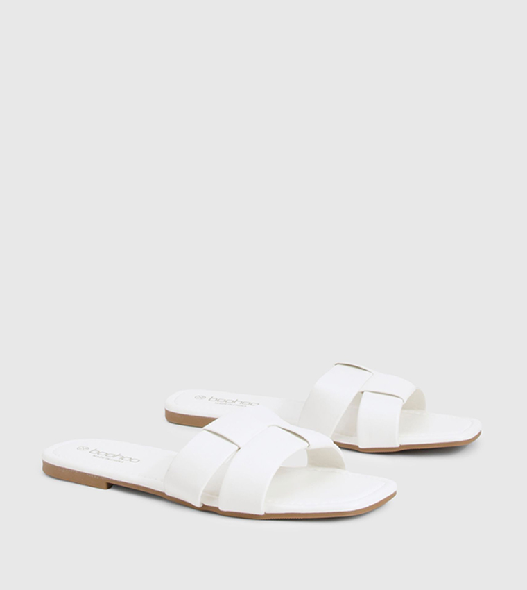 Open Toe Slide Sandals