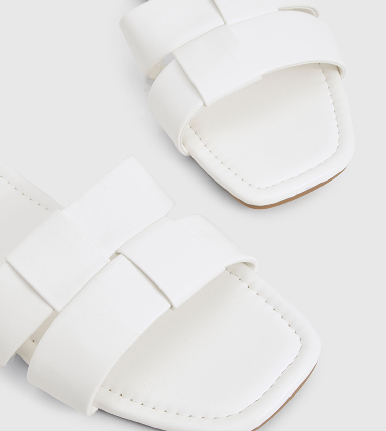 Open Toe Slide Sandals