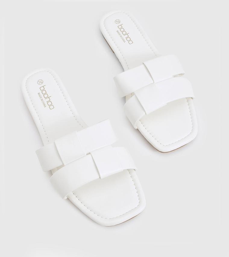 Open Toe Slide Sandals