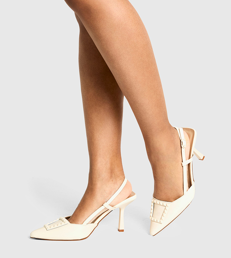 Studded Hardware Detail Pumps