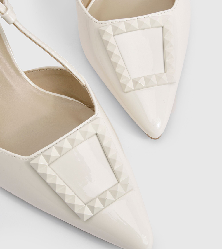 Studded Hardware Detail Pumps