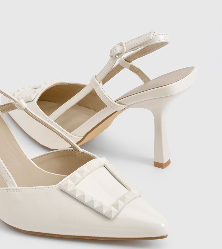 Studded Hardware Detail Pumps