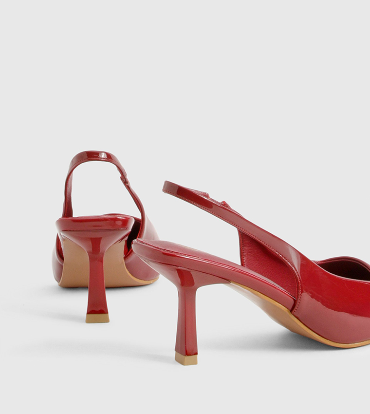 Slingback Stiletto Heel Pumps