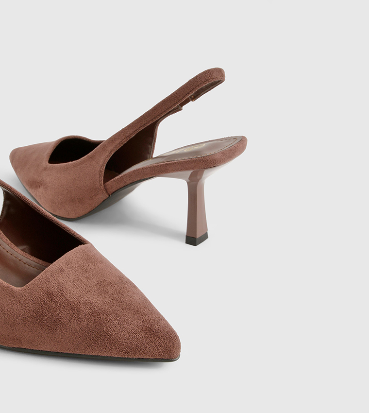 Slingback Stiletto Heel Pumps