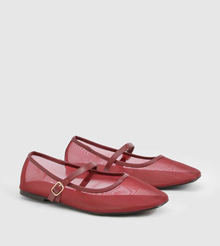 Mesh Mary Jane Shoes