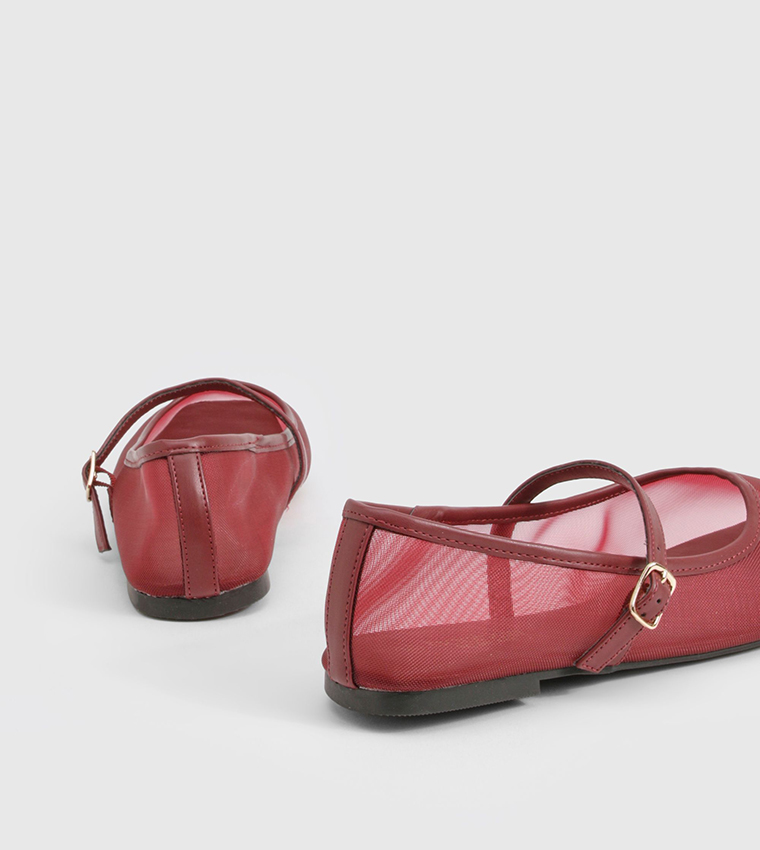 Mesh Mary Jane Shoes