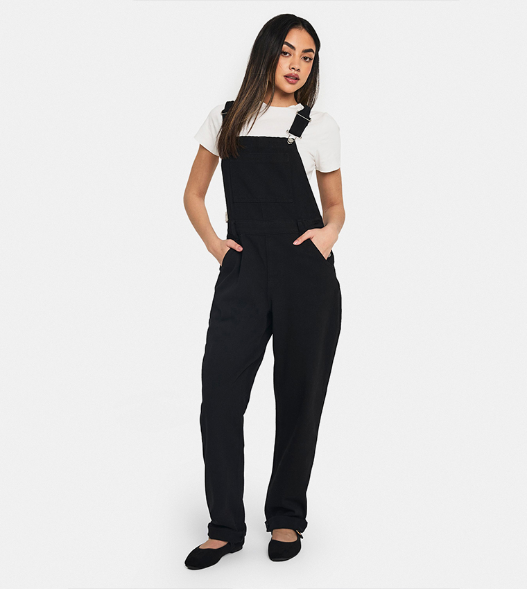 Boyfriend Denim Dungarees