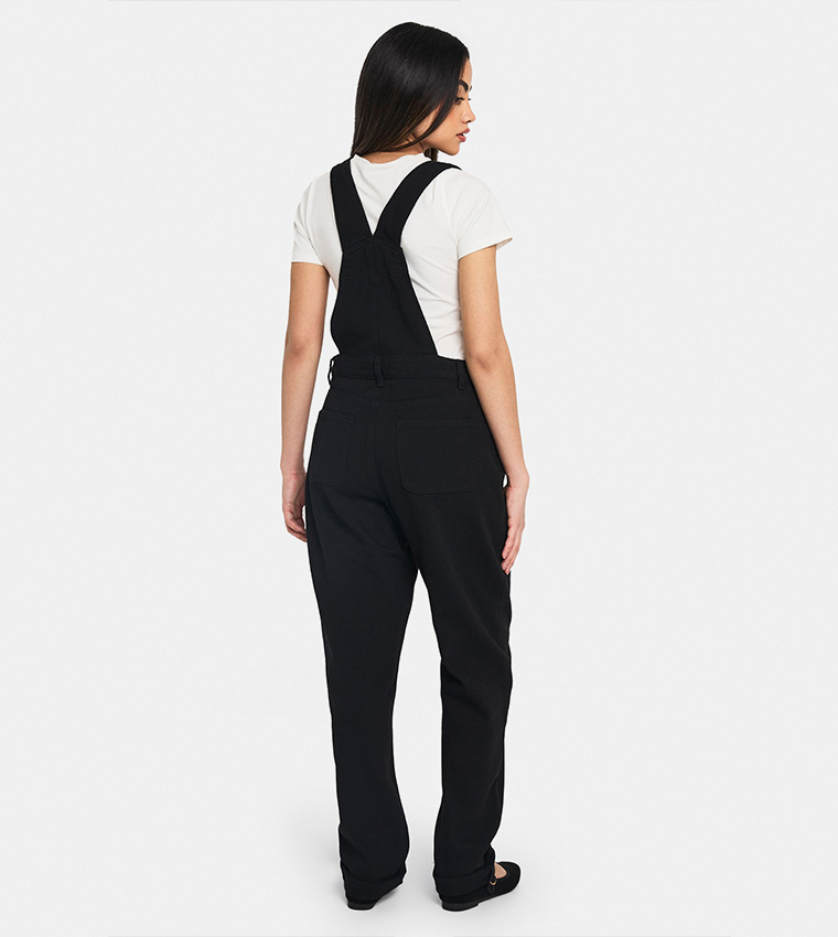 Boyfriend Denim Dungarees