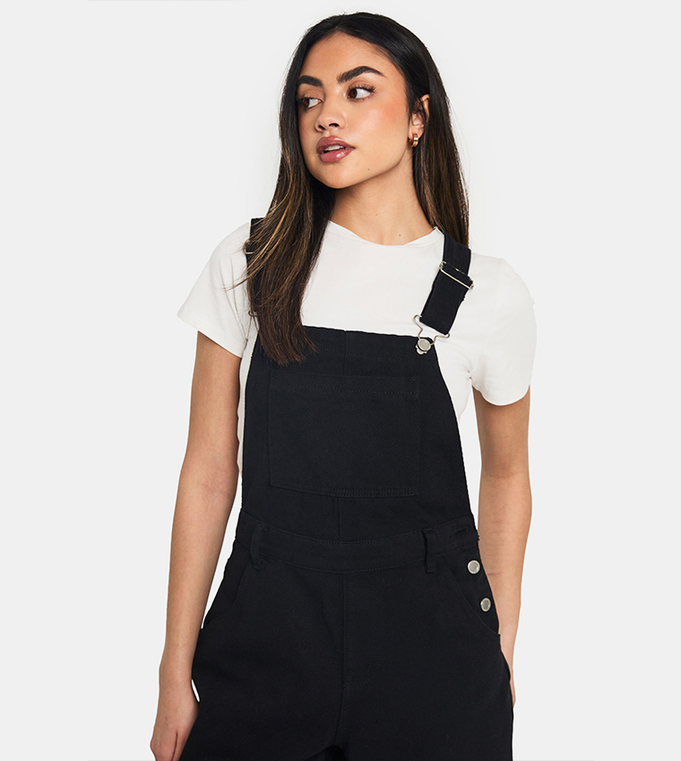 Boyfriend Denim Dungarees