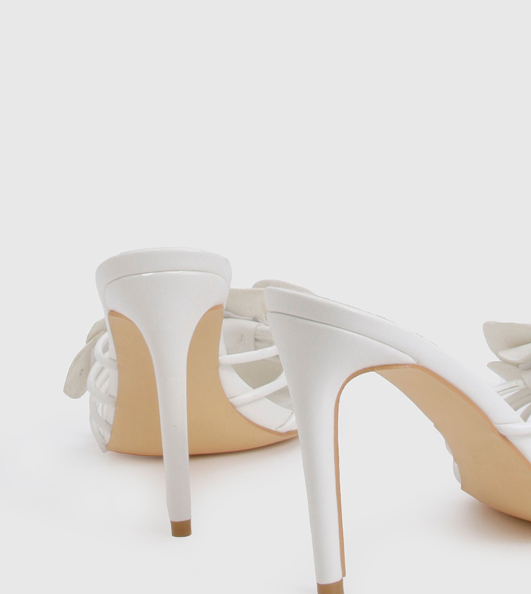 Flower Detail Heel Sandals