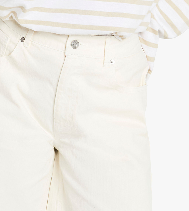 Petite Bermuda Denim Shorts