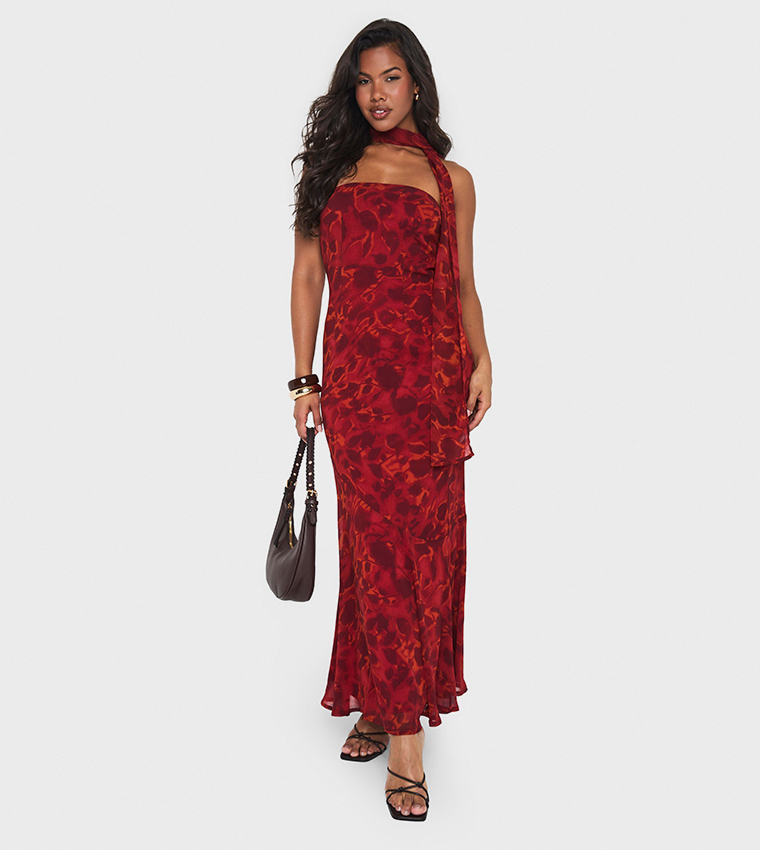 dinosaur maxi dress Xmas Dinosaur Pattern Print Short Sleeve Maxi Dress