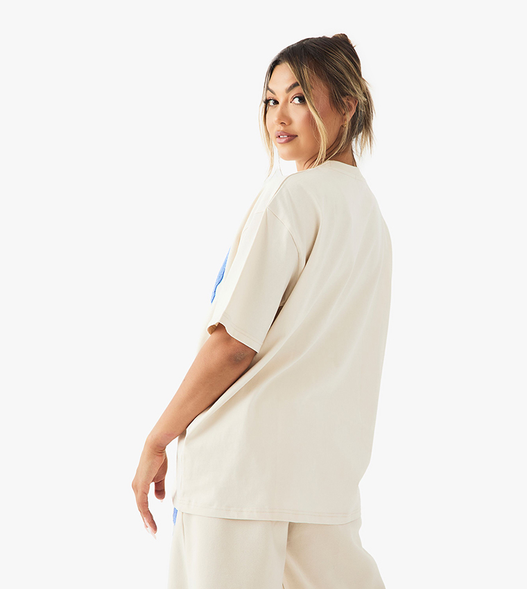 Dsgn Studio Appliqued Oversized T-Shirt
