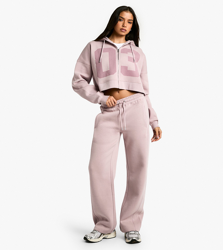 Zip-Through Hoodie Tracksuit Set