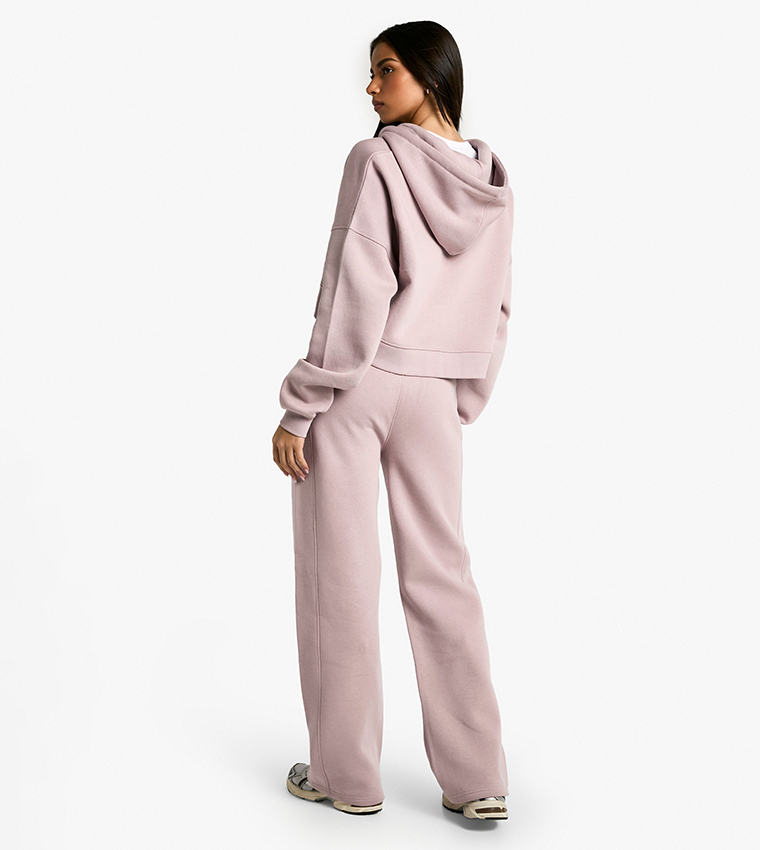 Zip-Through Hoodie Tracksuit Set