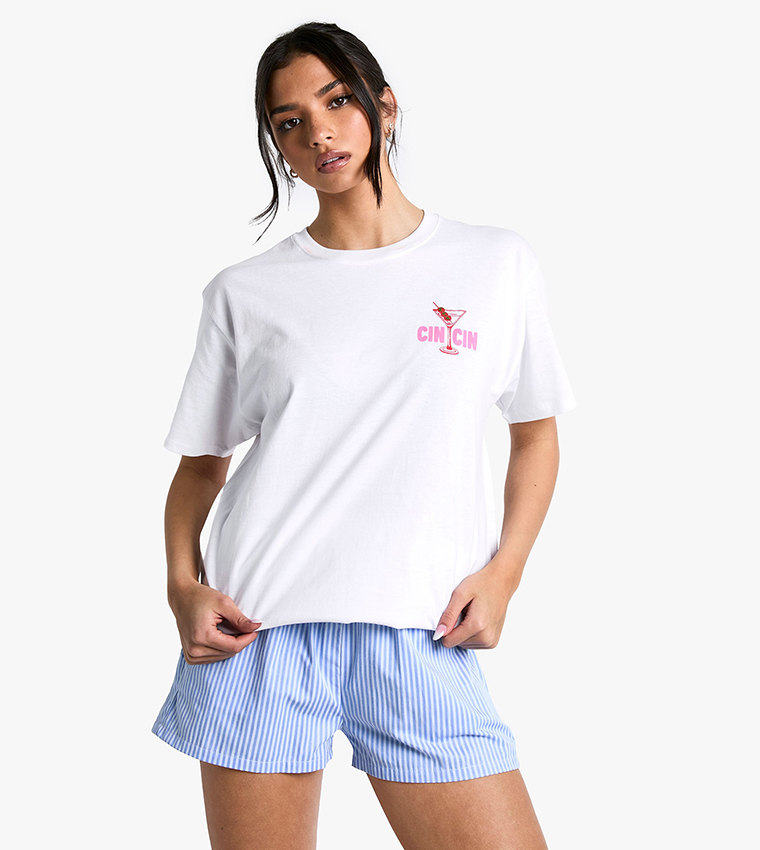 Back Printed Oversized T-Shirt