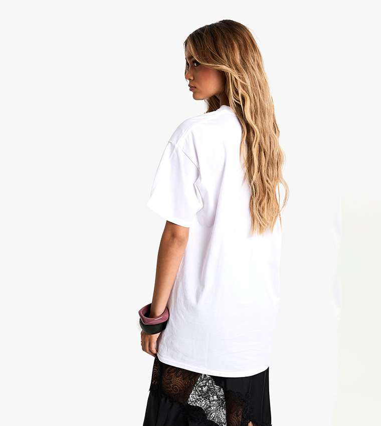 Nyc Run Club Oversized Short Sleeves T-Shirt