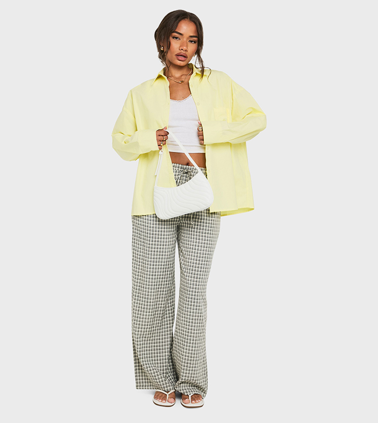 Poplin Long Sleeves Oversized Shirt