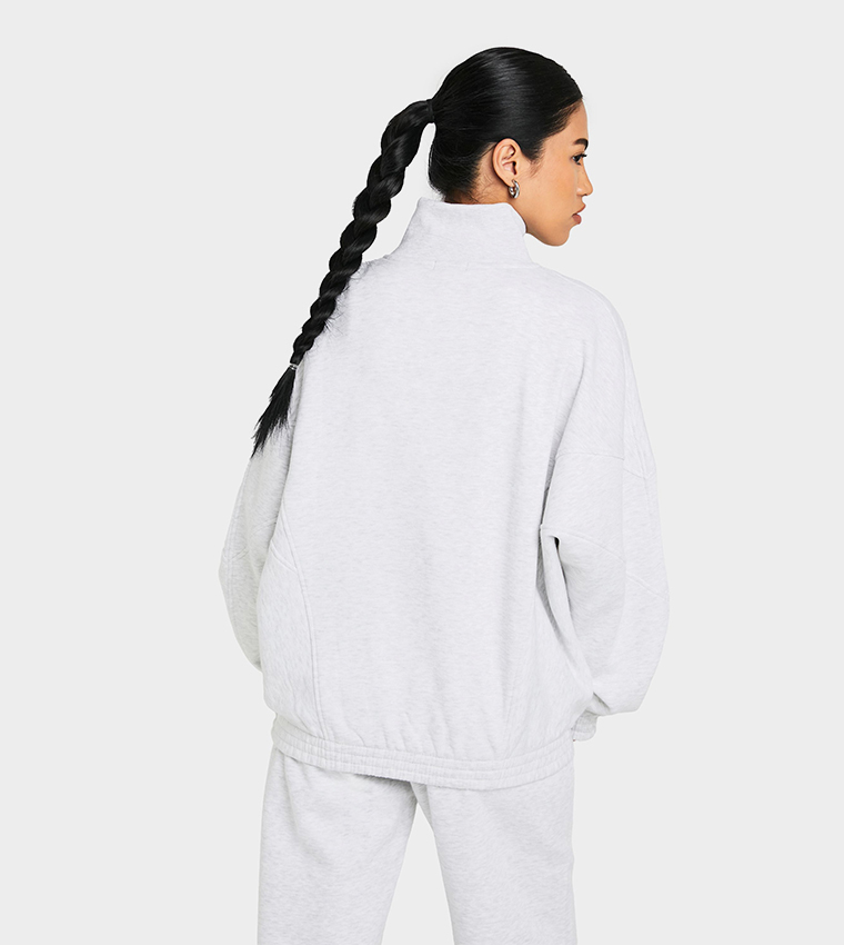 Zip Through Long Sleeves Jacket